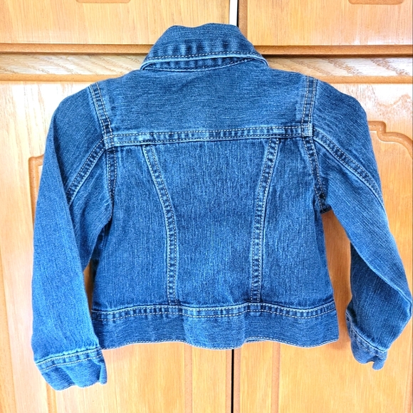 Arizona Jean Company Girls Denim Jacket, Size 2T - Picture 2 of 7